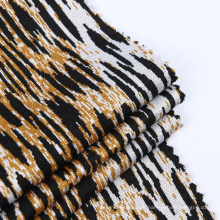 African Fashion Tiger Print Leopard Spandex Jacquard Fabric Définition